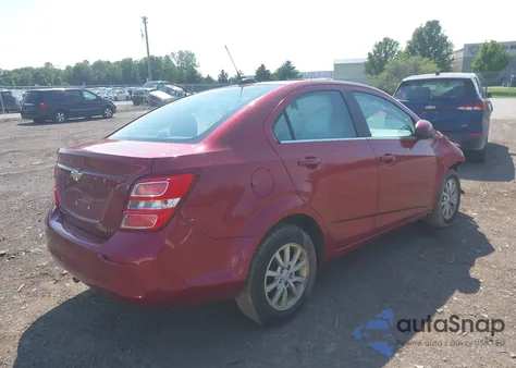 2017 Chevrolet Sonic Lt Auto из США, поврежденный, VIN 1G1JD5SG8H4114342